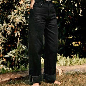 catherine black selvage rinse